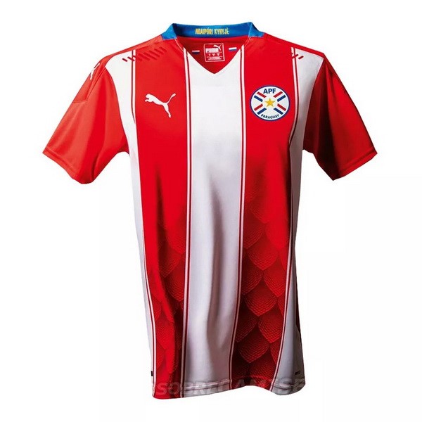 Camiseta Paraguay 1ª 2020 Rojo